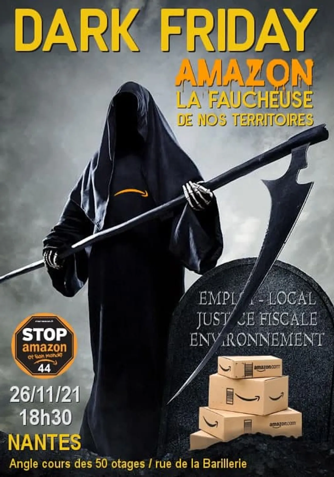 Rassemblement Stop Amazon44 